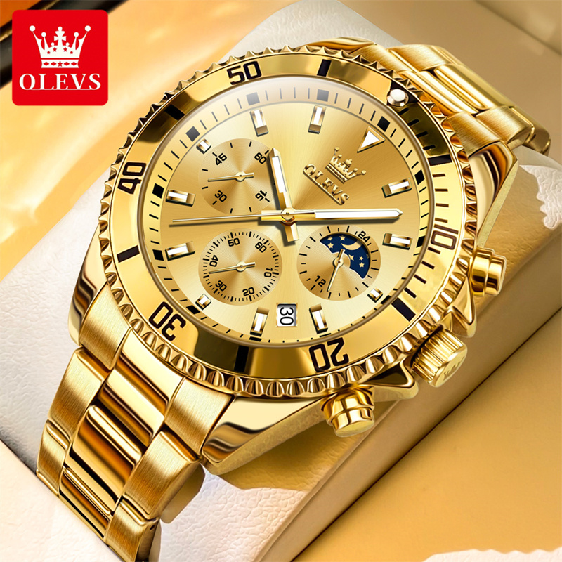Luxury Watch Magazine - OLEVS مشاهدة الرجال العلامة التجارية الفاخرة