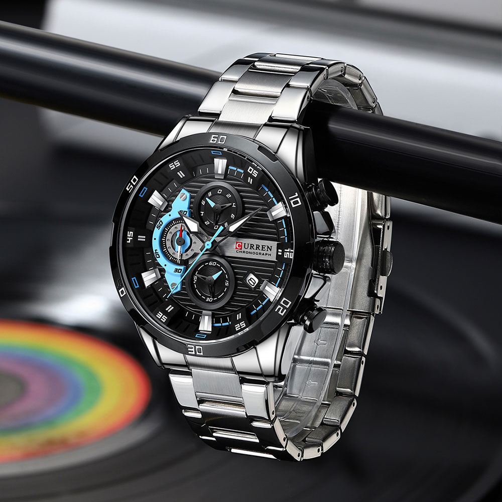 ساعات للرجال CURREN رجل ساعة ا - مراجعة Luxury Watch Magazine وسعره