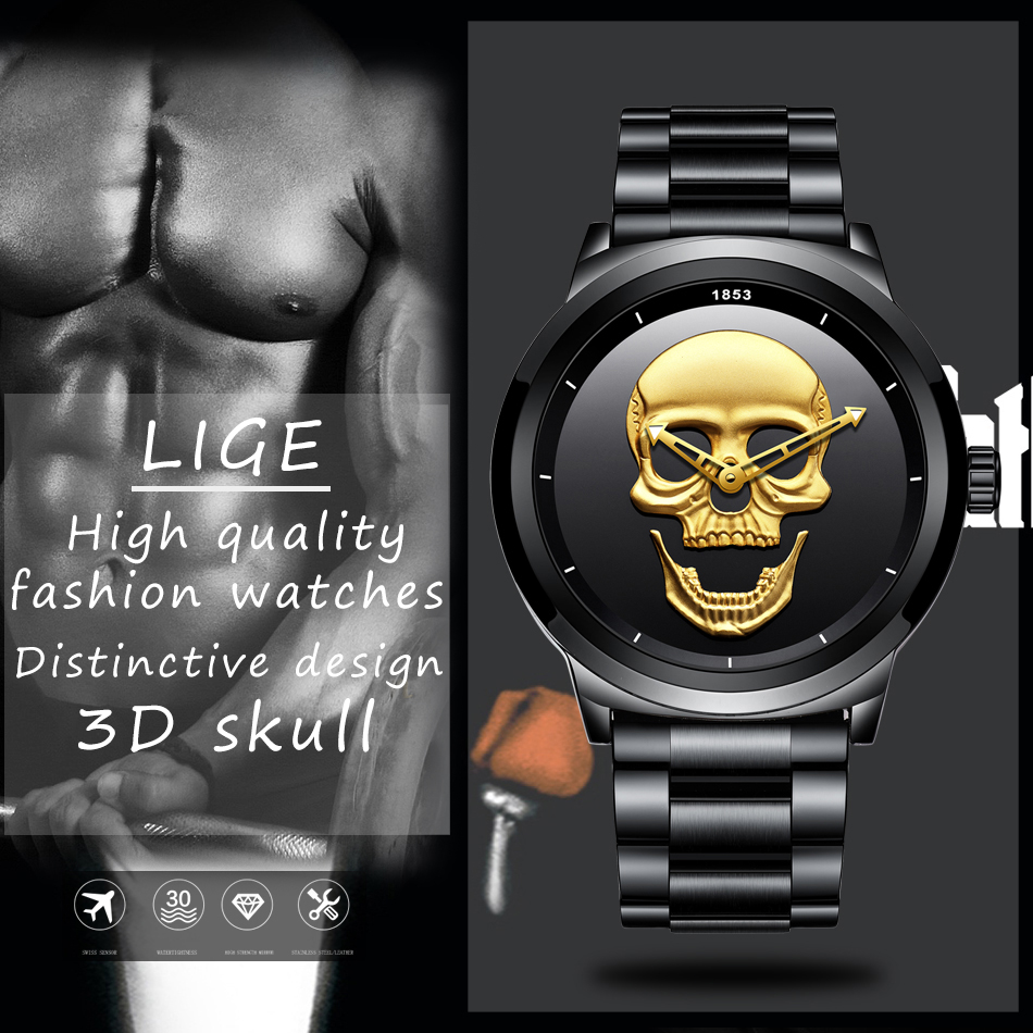 LIGE-الرجال الفولاذ المقاوم لل - مراجعة Luxury Watch Magazine وسعره