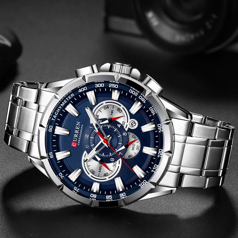 CURREN ساعة معصم الرجال مقاوم  - مراجعة Luxury Watch Magazine وسعره