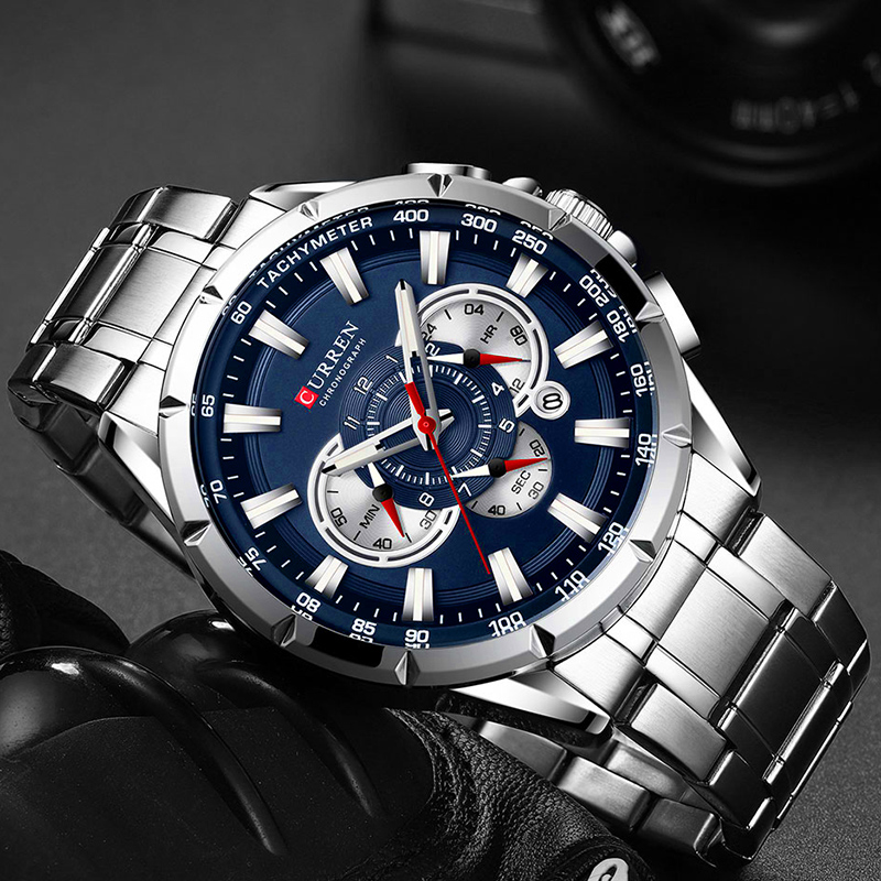 CURREN ساعة معصم الرجال مقاوم  - مراجعة Luxury Watch Magazine وسعره