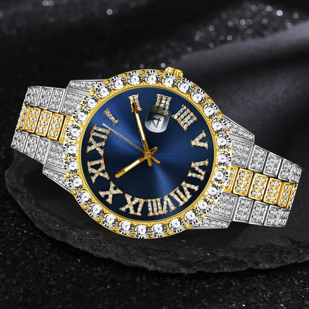 مثلج خارج ساعة الرجال العلامة  - مراجعة Luxury Watch Iceberg وسعره