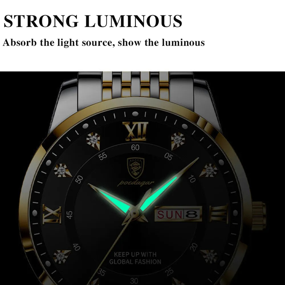 ساعة POEDAGAR من أفضل العلامات - مراجعة Luxury Watch Top 10 وسعره