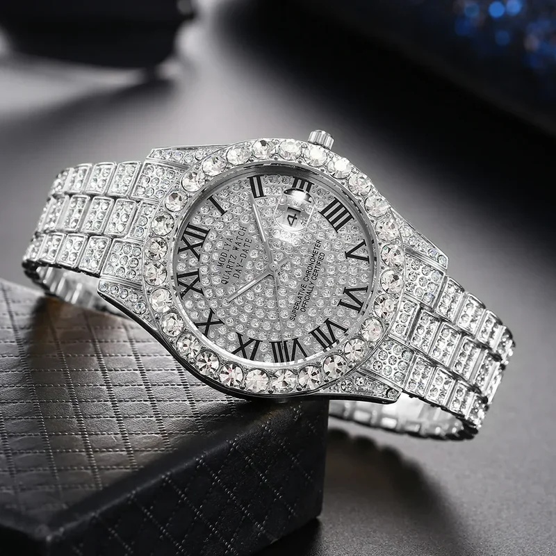 ساعة كوارتز فاخرة مطلية بالذهب - مراجعة Luxury Watch Iceberg وسعره