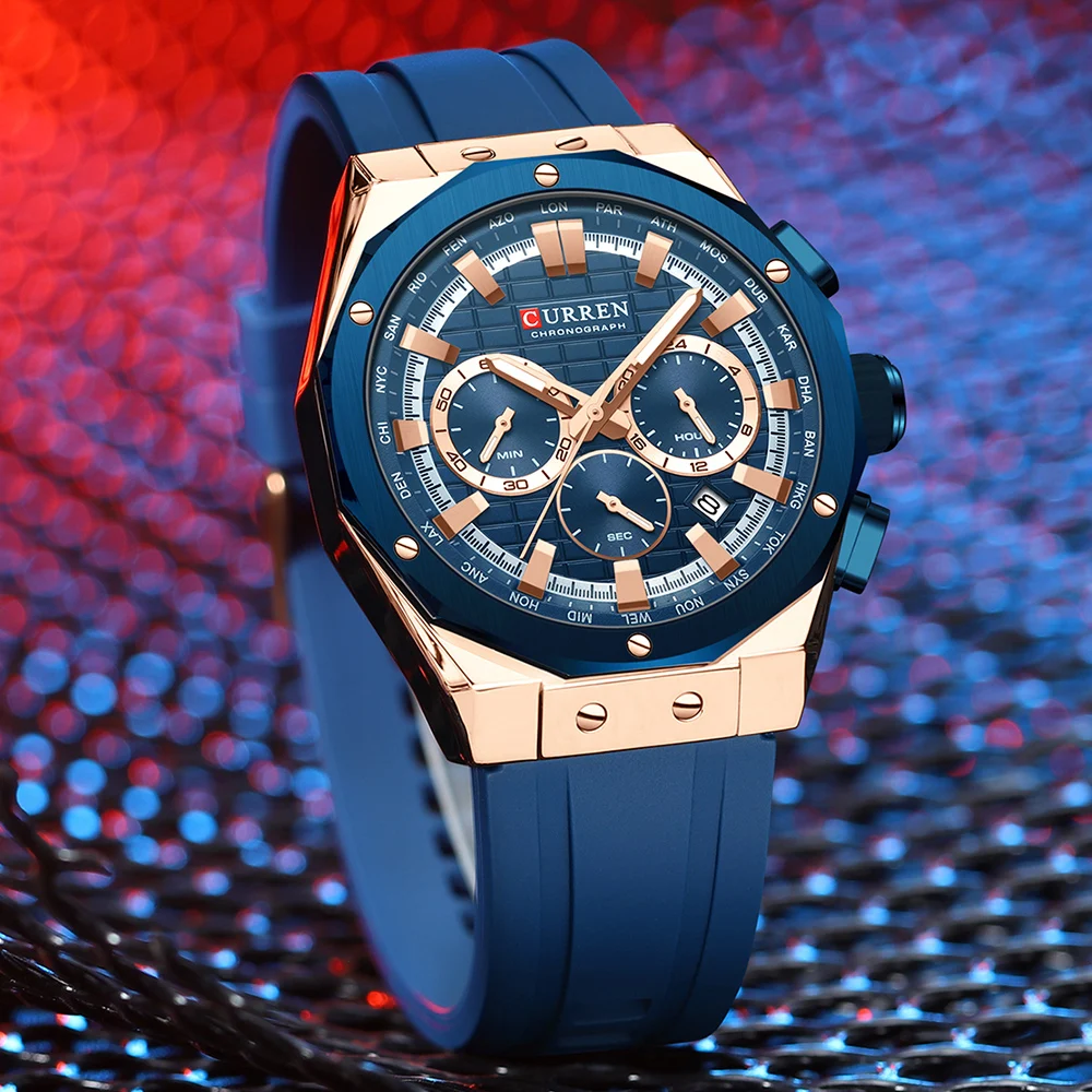 CURREN-ساعة يد كوارتز مقاومة ل - مراجعة Luxury Watch Magazine وسعره