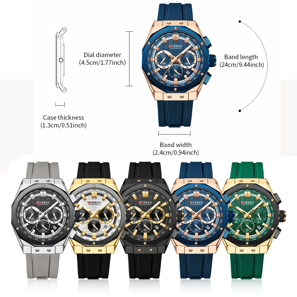 CURREN-ساعة يد كوارتز مقاومة ل - مراجعة Luxury Watch Magazine وسعره