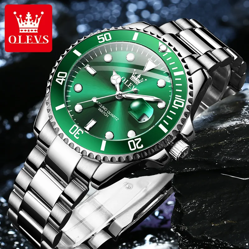 OLEVS ساعة كوارتز أصلية للرجال - مراجعة Luxury Watch Magazine وسعره
