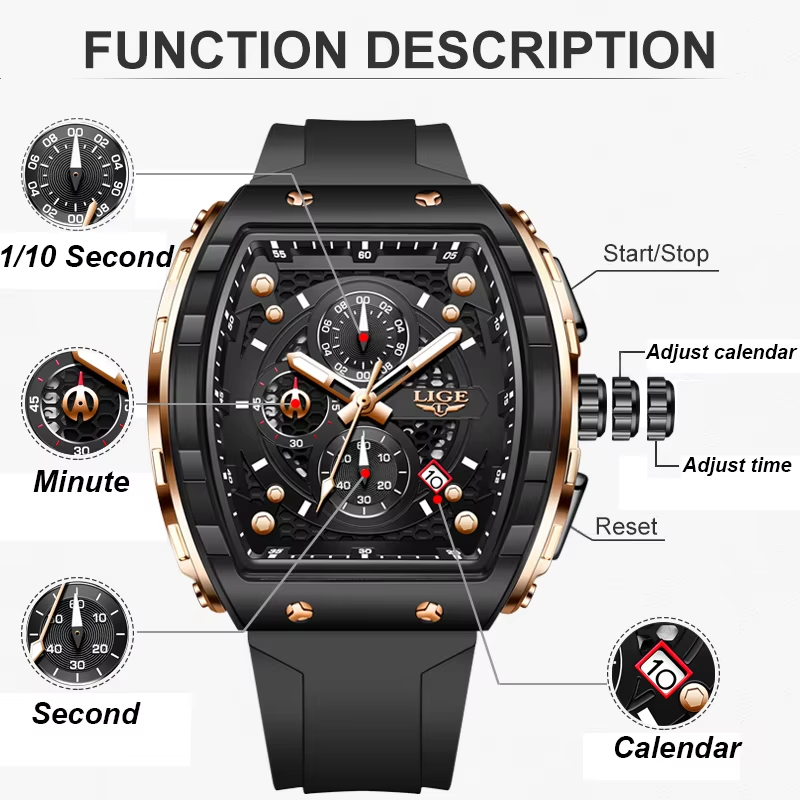 ساعة يد رجالية فاخرة من العلام - مراجعة Luxury Watch Magazine وسعره