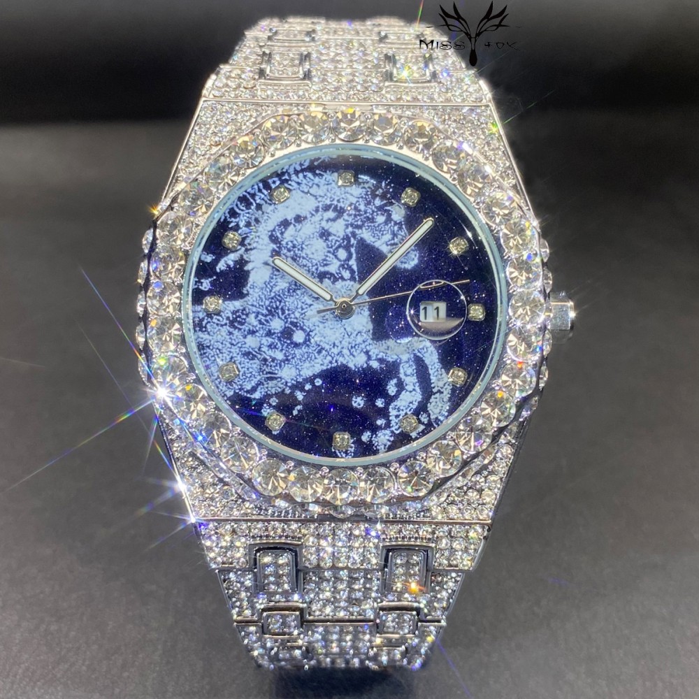 ساعة يد رجالية كوارتز هيب هوب  - مراجعة Luxury Watch Iceberg وسعره